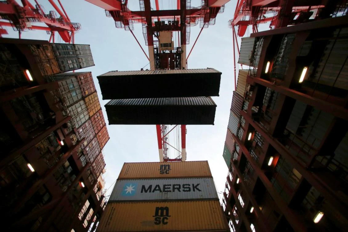 DP World reported double-digit increases in volumes in the Americas and Australia. (Reuters)