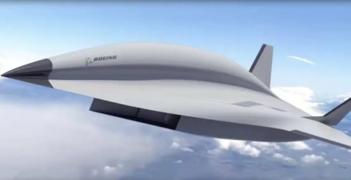Boeing reveals hypersonic plane that could travel globe in three hours. (Screenshot from Youtube)