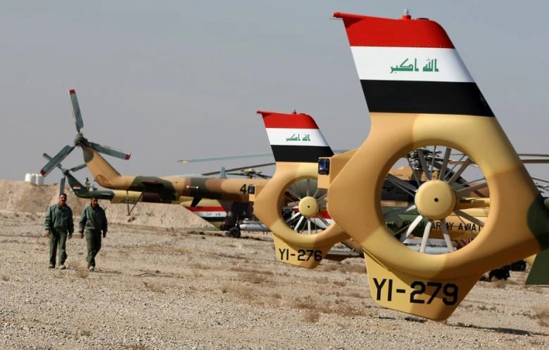 The army, rapid intervention forces and paramilitaries, in coordination with Kurdish fighters and with Iraqi and coalition air cover, launched the operation east of Tuz Khurmatu “to chase away Daesh remnants.” (AFP)