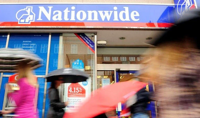 Nationwide posted a profit of £886 million for the nine months, which ended on December 31, down from £946 million a year earlier. (Reuters)