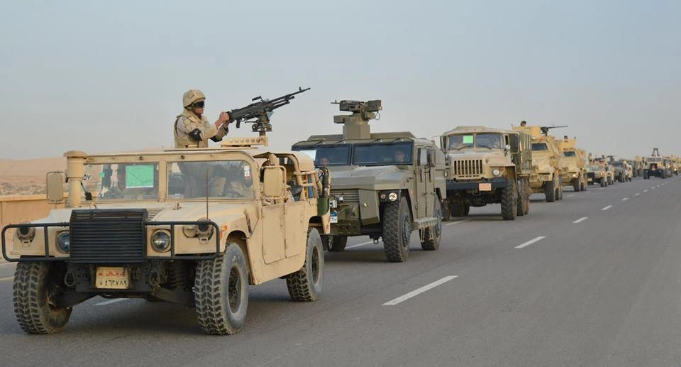 Egyptian air force pounds Sinai militants - military