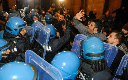City where extremist shot Africans braces for protest