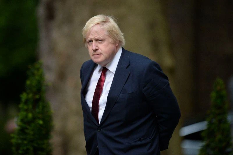 The meeting followed Boris Johnson’s visit to a refugee camp in Bangladesh’s Cox’s Bazar district. (File photo: AFP)