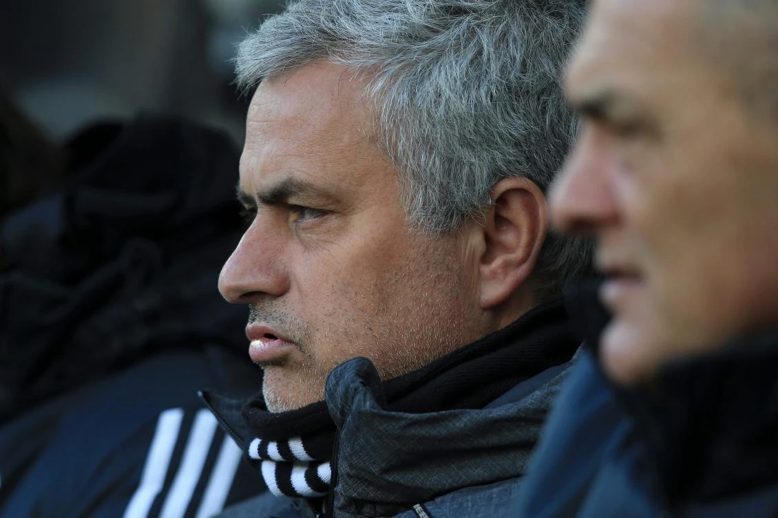 Manchester United's manager Jose Mourinho couldn't believe the chances his side missed at St James' Park. (AFP)