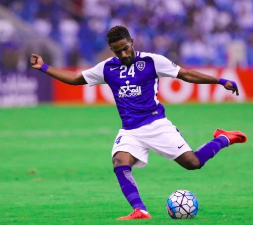 Nawaf Al-Abed has played more than 100 times for Al-Hilal. (@Alhilal_EN)