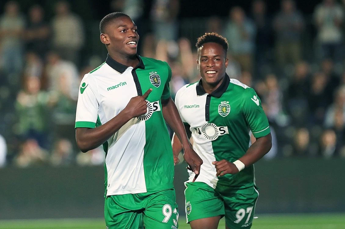 Rafael Leao (L) is already being touted as the next major talent to come out of Portuguese football. (Photo: Facebook - Sporting Clube de Portugal)