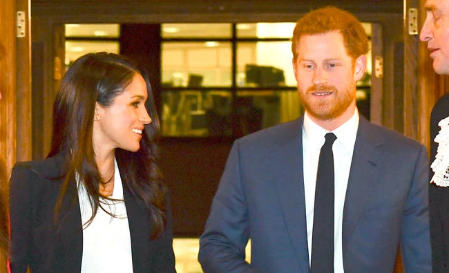 Prince Harry and Meghan Markle. (AP)