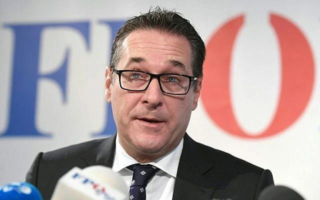 Chairman of the Freedom Party (FPOe) Heinz-Christian Strache, who flirted with neo-Nazism in his youth, has toned down the hard-line rhetoric and expelled party members for overstepping the mark since taking over from Joerg Haider in 2005. (AFP)