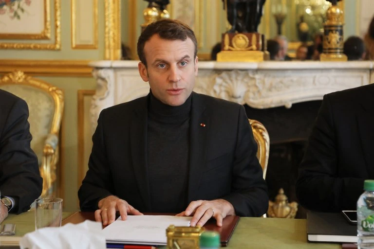 resident Emmanuel Macron said on Tuesday that "France will strike" if chemical weapons are used against civilians in the Syria. (AFP)