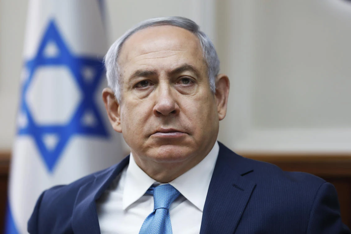 Benjamin Netanyahu, who has been prime minister for nine straight years, and his family have become embroiled in a series of scandals in recent months. (AP)