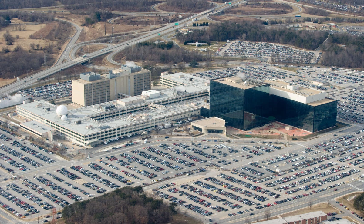 Three in custody after crashing car at US spy agency - FBI