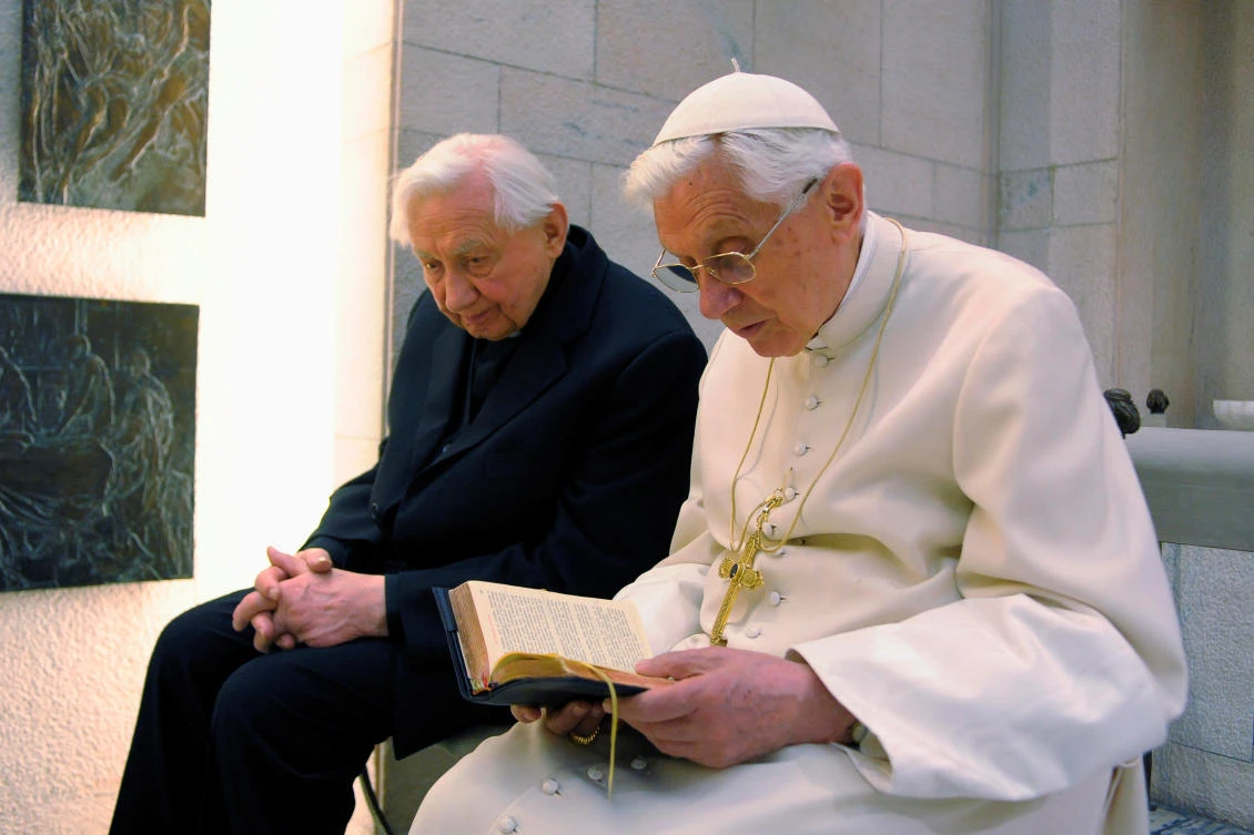 Former Pope Benedict suffering from debilitating disease, says brother