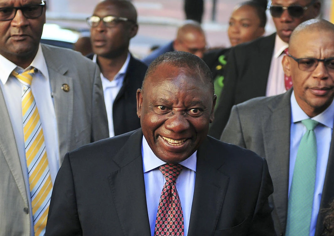 File photo of Cyril Ramaphosa (AP)