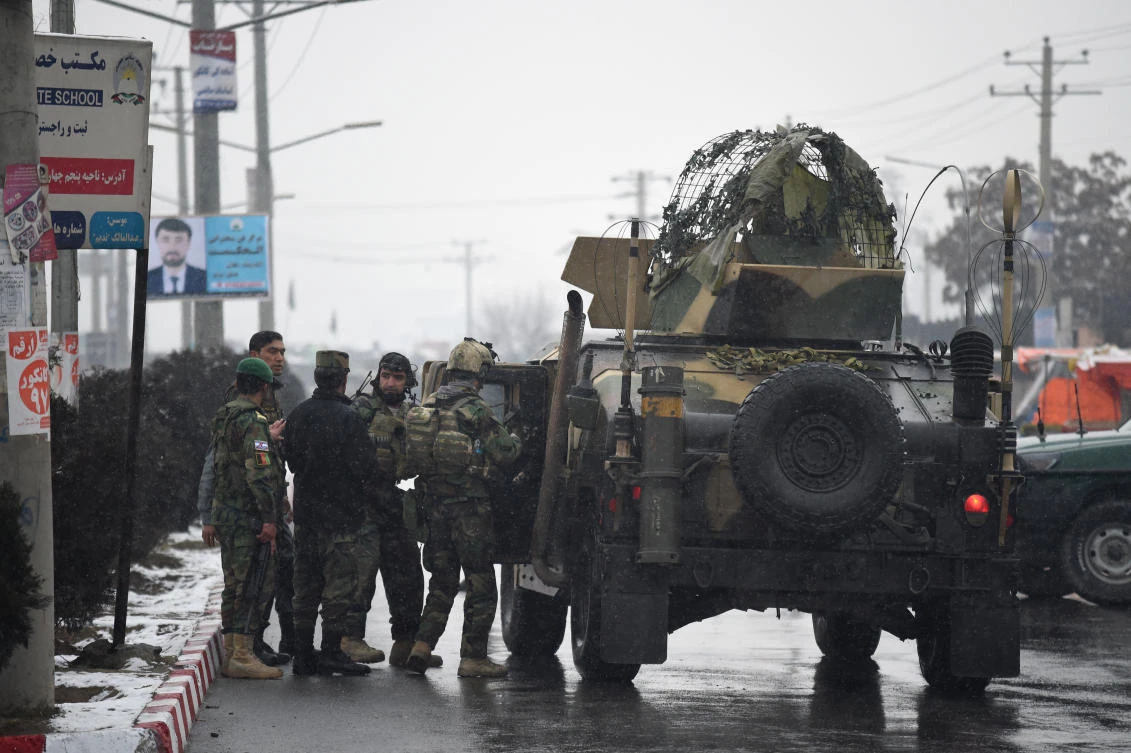 Afghan officials: Attacks kill 10 police; blast kills 2 children