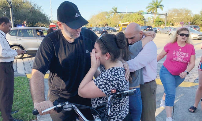 Trump demands answers after 17 gunned down at Florida school