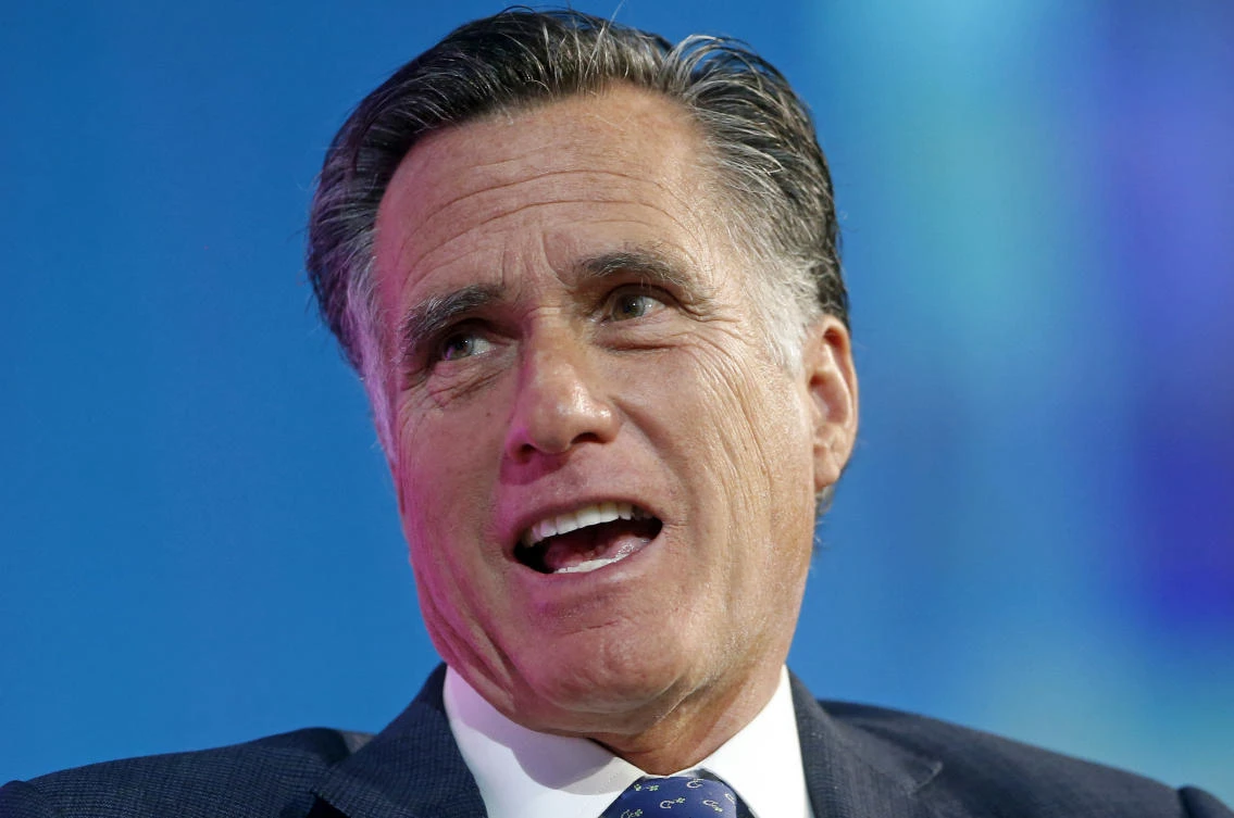 Republican Mitt Romney announces US Senate bid