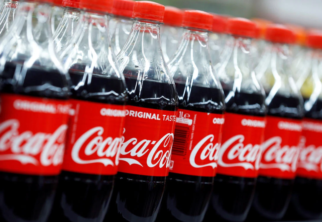 Coca-Cola The company said “unit case volumes” saw “declines across Africa and the Middle East.” (REUTERS)