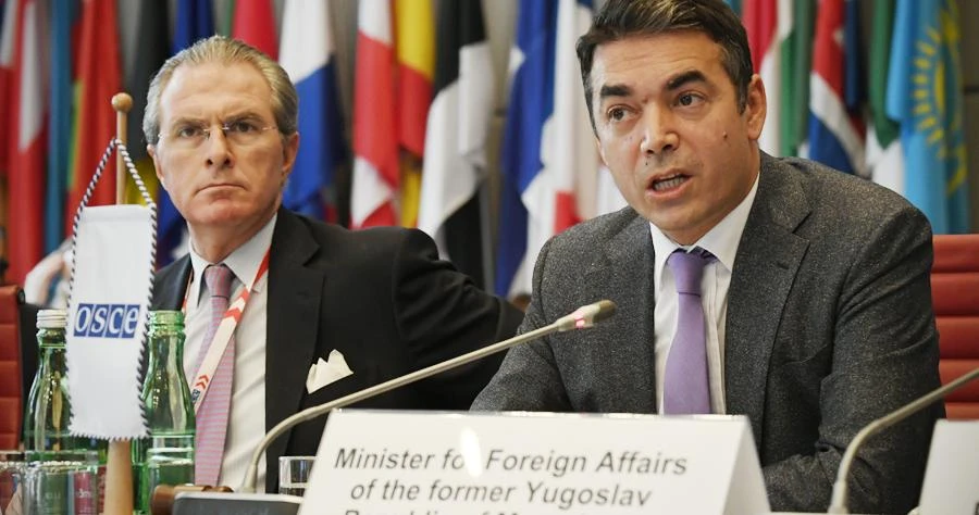 Macedonia’s Minister for Foreign Affairs Nikola Dimitrov said he hoped recent diplomatic efforts would soon lead to a compromise with Athens over his country’s name. Greece says the name ‘Macedonia’ implies a territorial claim on a northern Greek province of the same name and has been blocking Skopje’s EU bid. (USOSCE)
