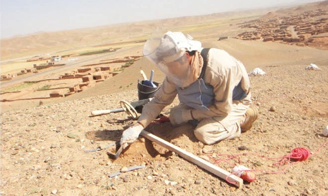 Herat was among the provinces heavily infested by tens of thousands of landmines and unexploded ordnances. (Courtesy photo)