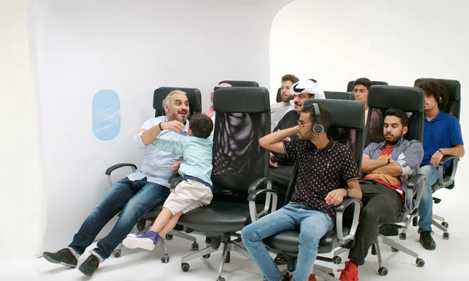 The campaign stars Badr Saleh, and draws on experiences that almost every
Saudi traveler can relate to.