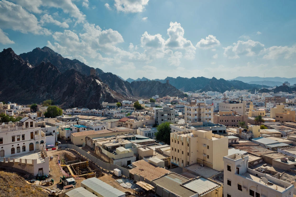 A panoramic view of Muscat. (Shutterstock)
