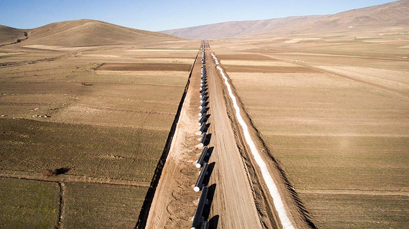 The 3,500km pipeline will track through Georgia, Turkey, Greece, Albania and across the Adriatic to Italy. (Tanap)
