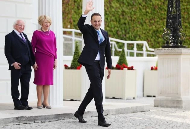 Leo Varadkar said: ‘The Irish government will continue to engage with the parties in Northern Ireland and the British government to support the urgent formation of a new executive.’ (PA Images)