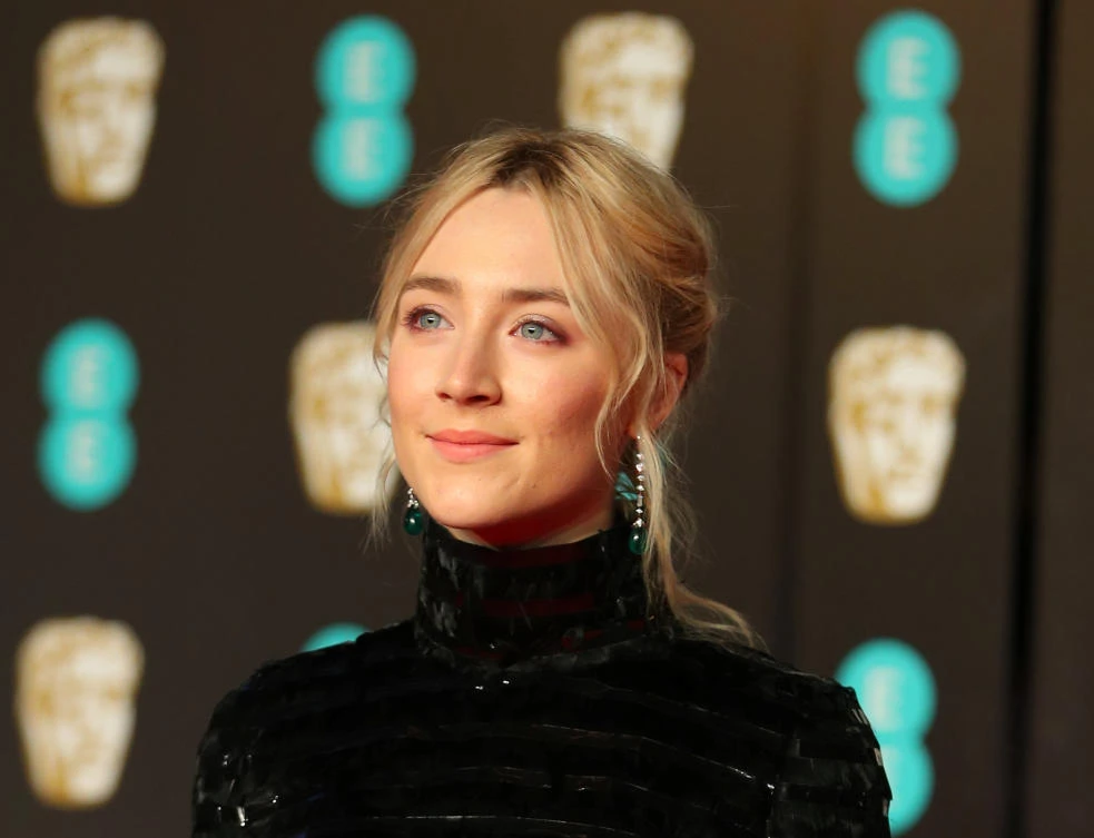 Saoirse Ronan arrives for the British Academy of Film and Television Awards (BAFTA) at the Royal Albert Hall in London, Britain, February 18, 2018. (Reuters)