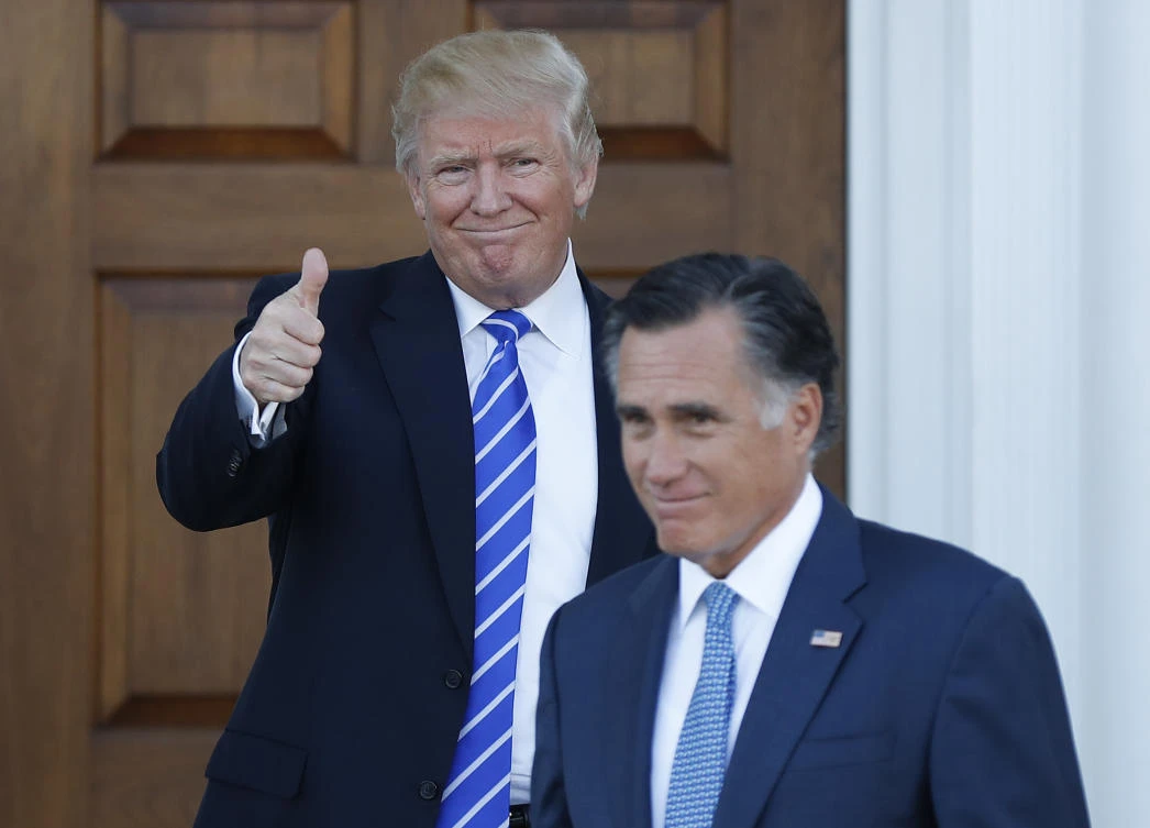US President Trump endorses Romney for Senate bid in Utah