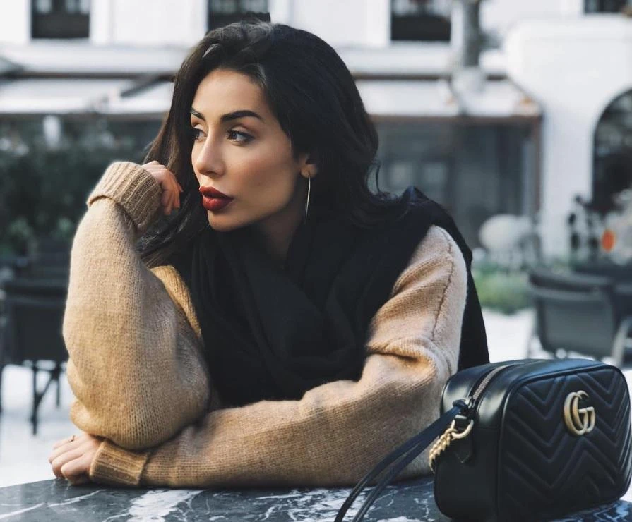 Lebanese beauty blogger Maya Ahmad. (Photo courtesy: @themayaahmad)