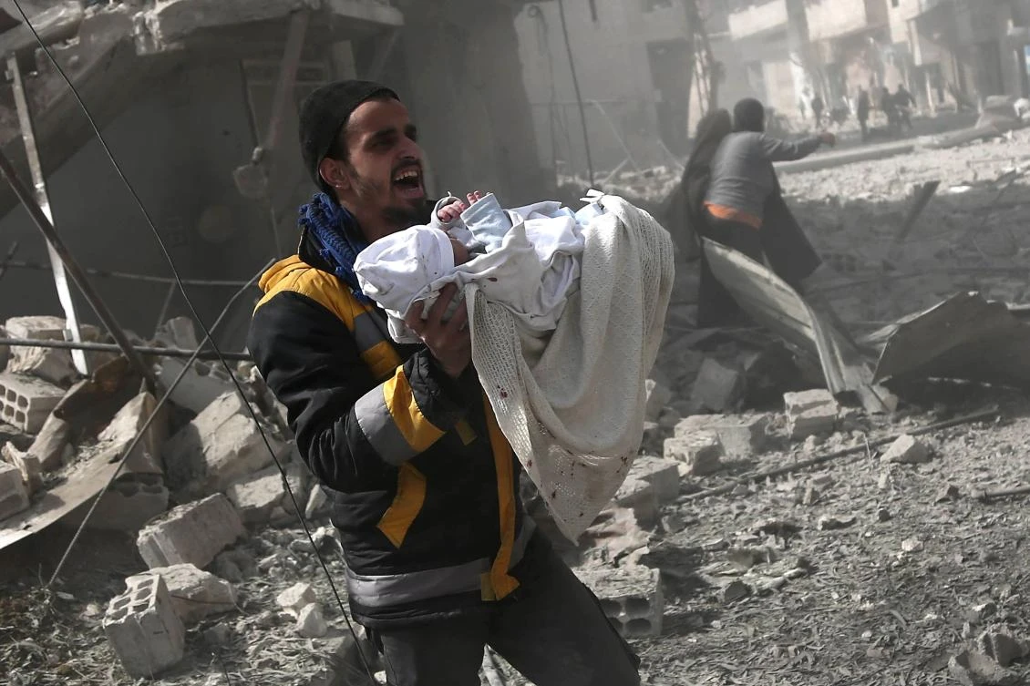 UN Syria envoy sees risk of ‘second Aleppo’ in Eastern Ghouta as 98 killed