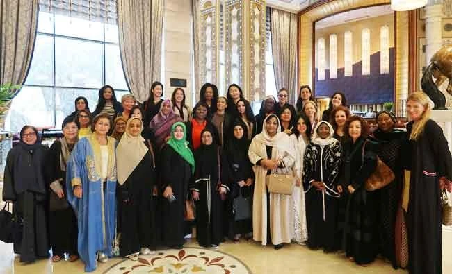 High tea at the Ritz-Carlton is perk of the job for diplomats’ wives