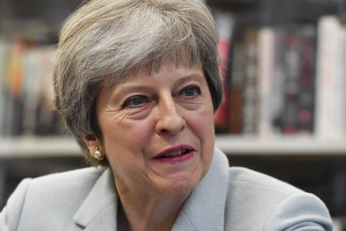 Britain’s Prime Minister Theresa May (Ben Stansall/AFP)