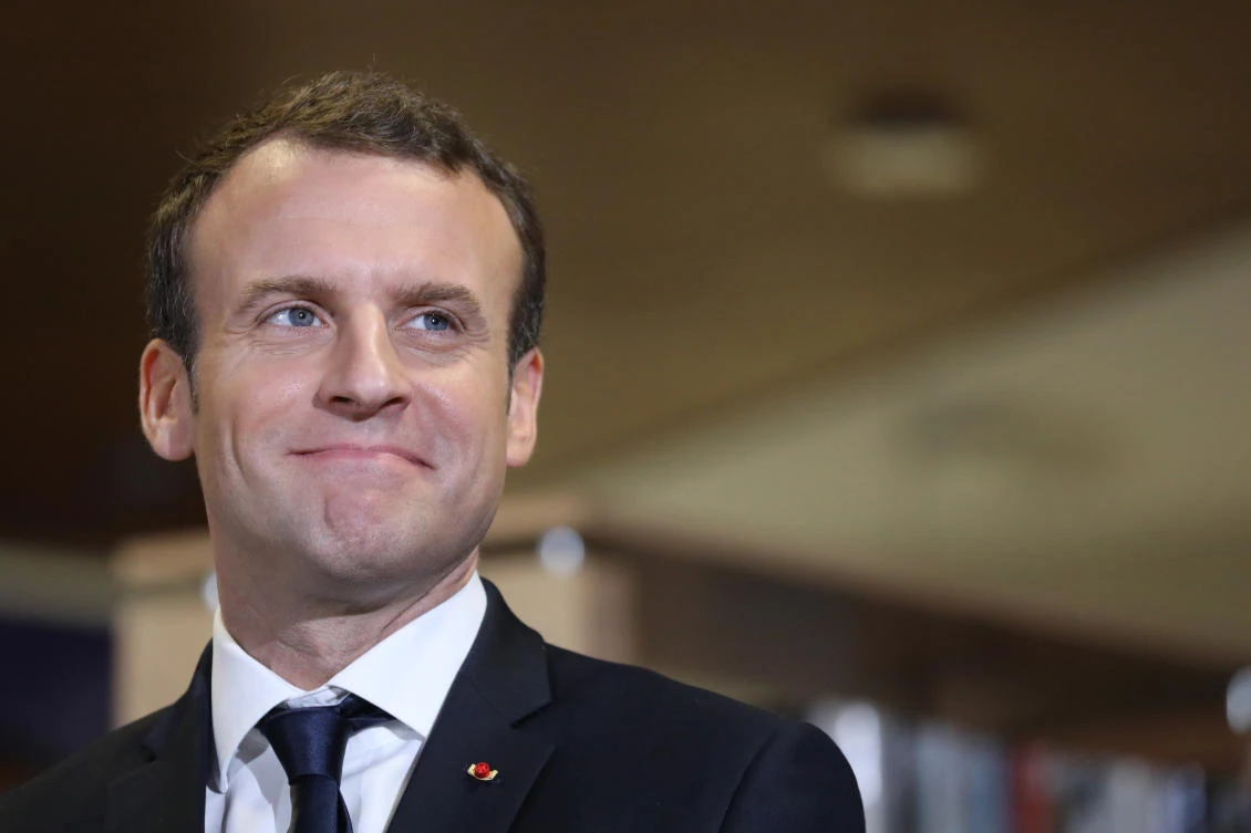 French President Emmanuel Macron. (Ludovic Marin / POOL / AFP)
