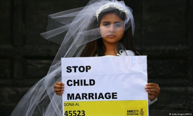 Eighteen years into the 21st Century, the practice of forcing underage girls to marry continue in many parts of the world. In Egypt alone, about half a million children are born every year to underage mothers. (AFP file photo)