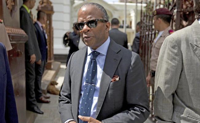 In this Jan. 5, 2018 file photo, Todd Robinson the Charge d'Affaires at the US Embassy in Caracas waits for his car after a special session of the Venezuelan National Assembly in Caracas, Venezuela. (AP Photo/Fernando Llano, File)ee