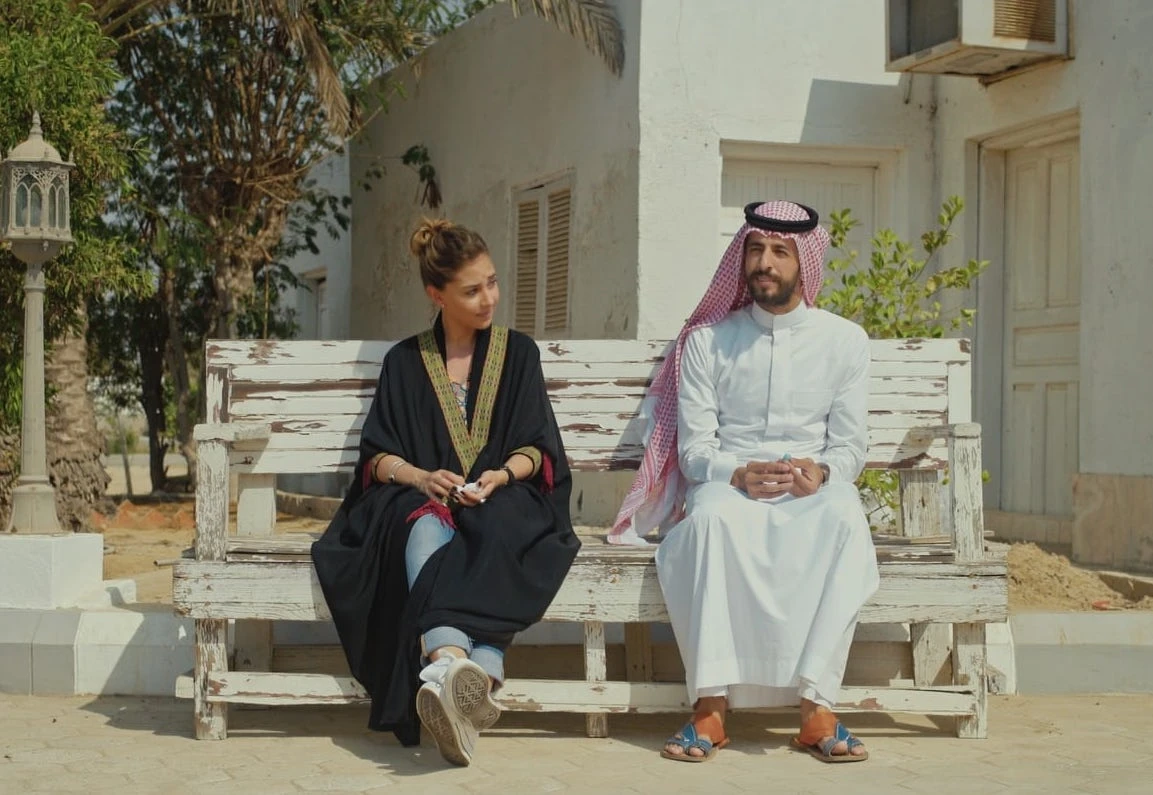Hisham Fageeh and Fatima Al-Banawi are well-known for their roles in successful Saudi comedy Barakah Meets Barakah. (Courtesy: El-Housh Productions)
