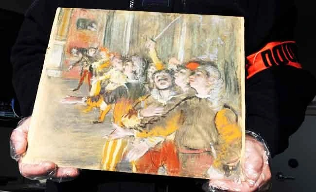 French customs officials find stolen Degas in luggage on bus