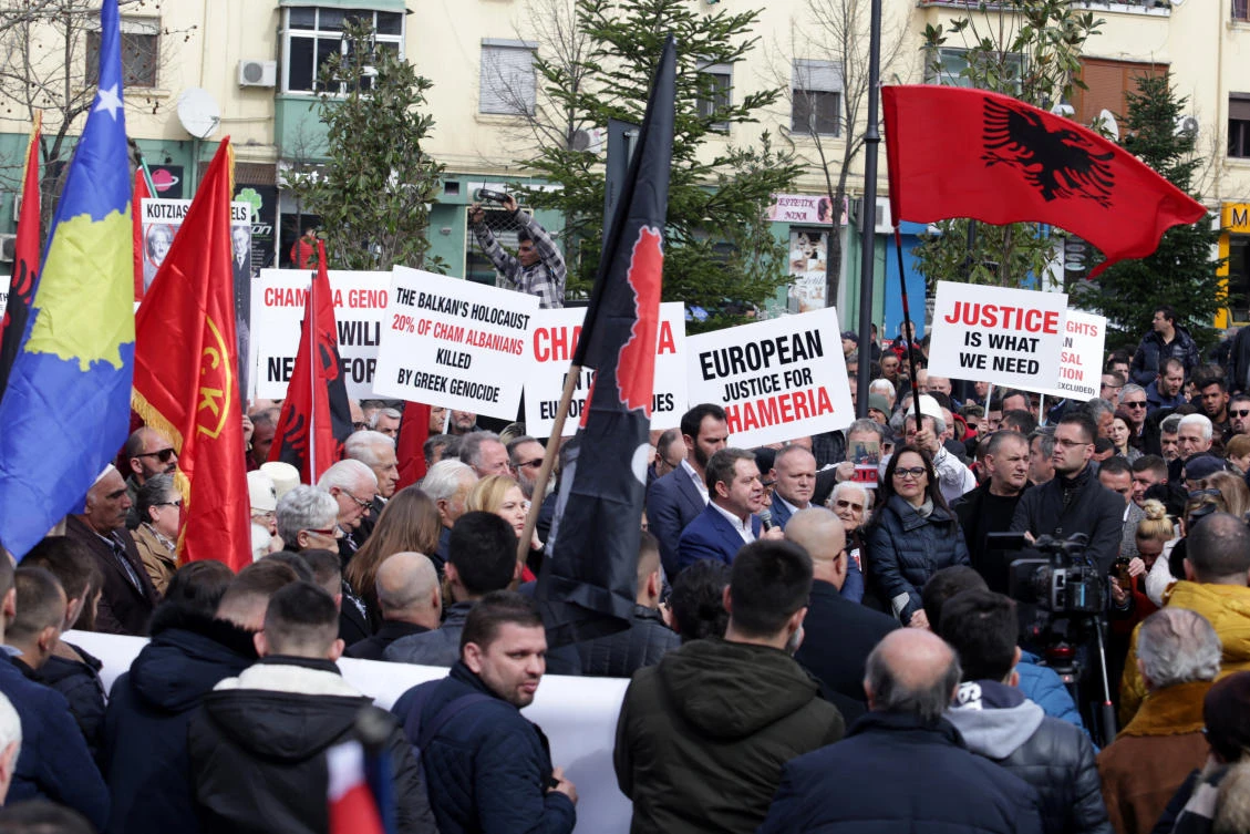 Albania’s Chams want Greek apology for wartime expulsion