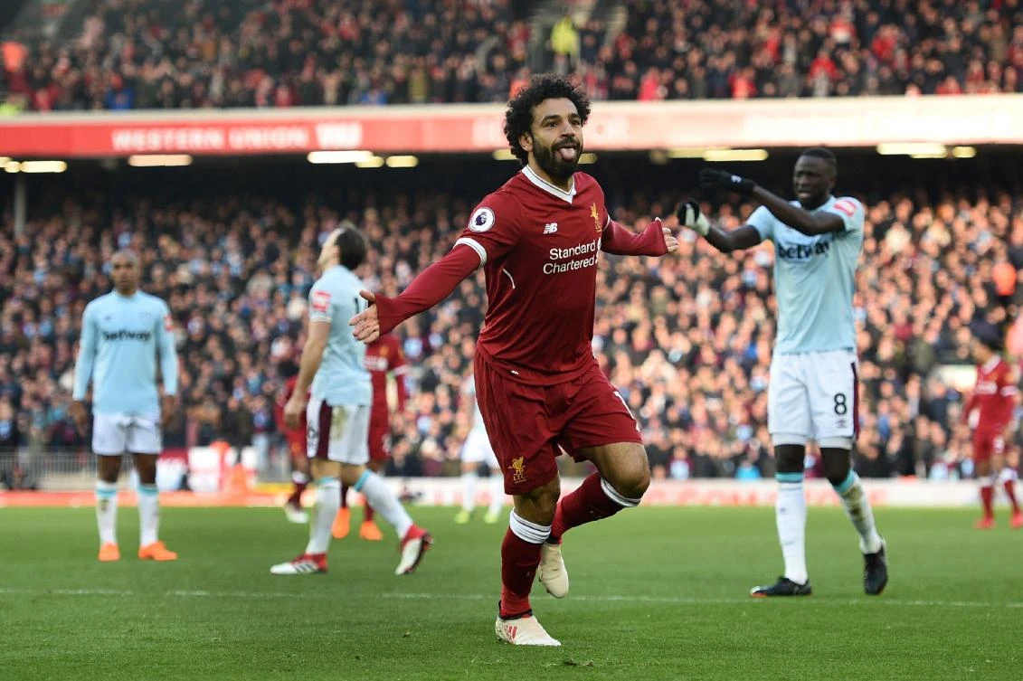 Mohamed Salah has now scored 23 goals in the Premier League so far this season