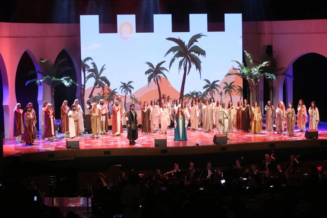 The Opera Lebanon production of ‘Antar and Abla’ thrilled music lovers on Friday and Saturday at the Princess Noura University in Riyadh.