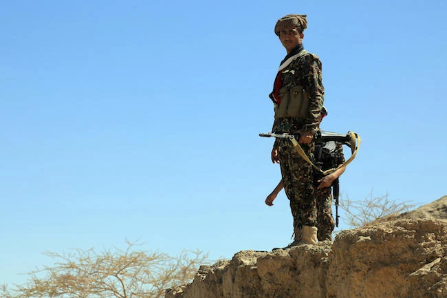 Yemeni forces foiled a Houthi militia attack. (AFP)