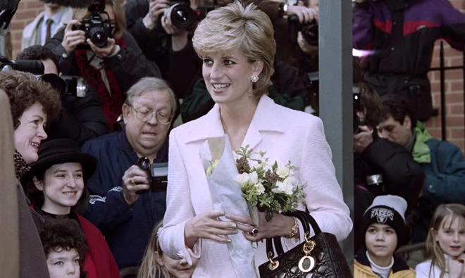 Princess Diana worked with landmine charity Mines Advisory Group, which has been dragged into a wider sex scandal. (AFP file)
