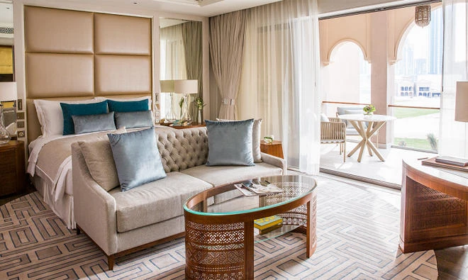 The new 174-room hotel features stunning rooms, summerhouses and royal residences.