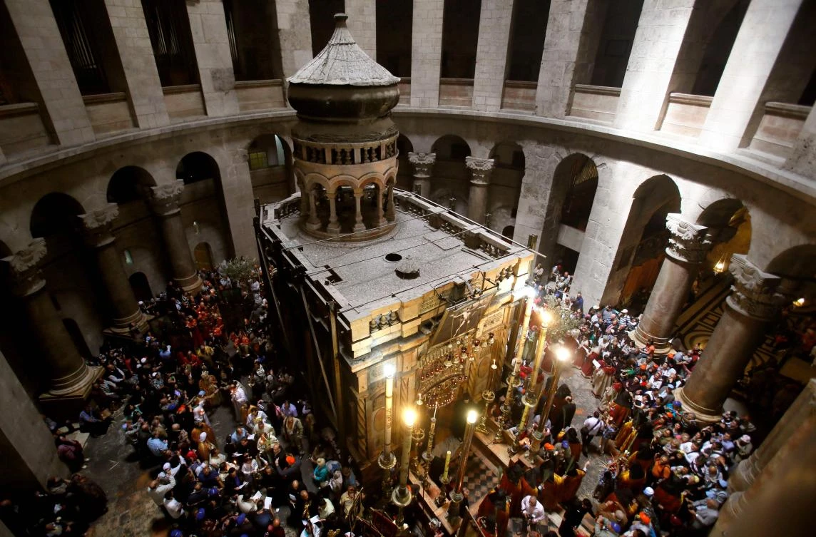 Christian leaders close church at Jesus’s burial site in tax dispute