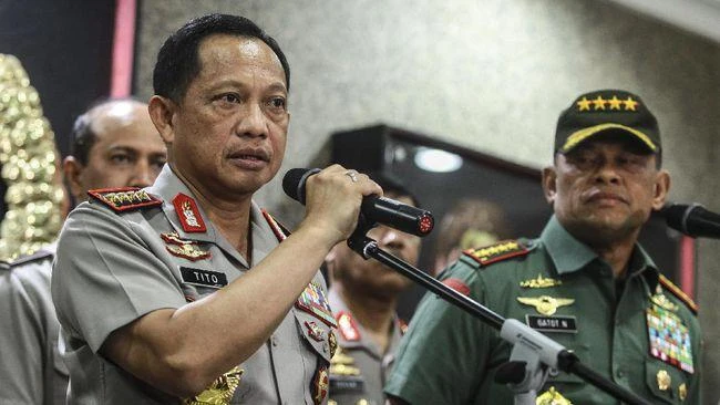 Indonesia's National Police Chief Gen. Tito Karnavian. (REUTERS)