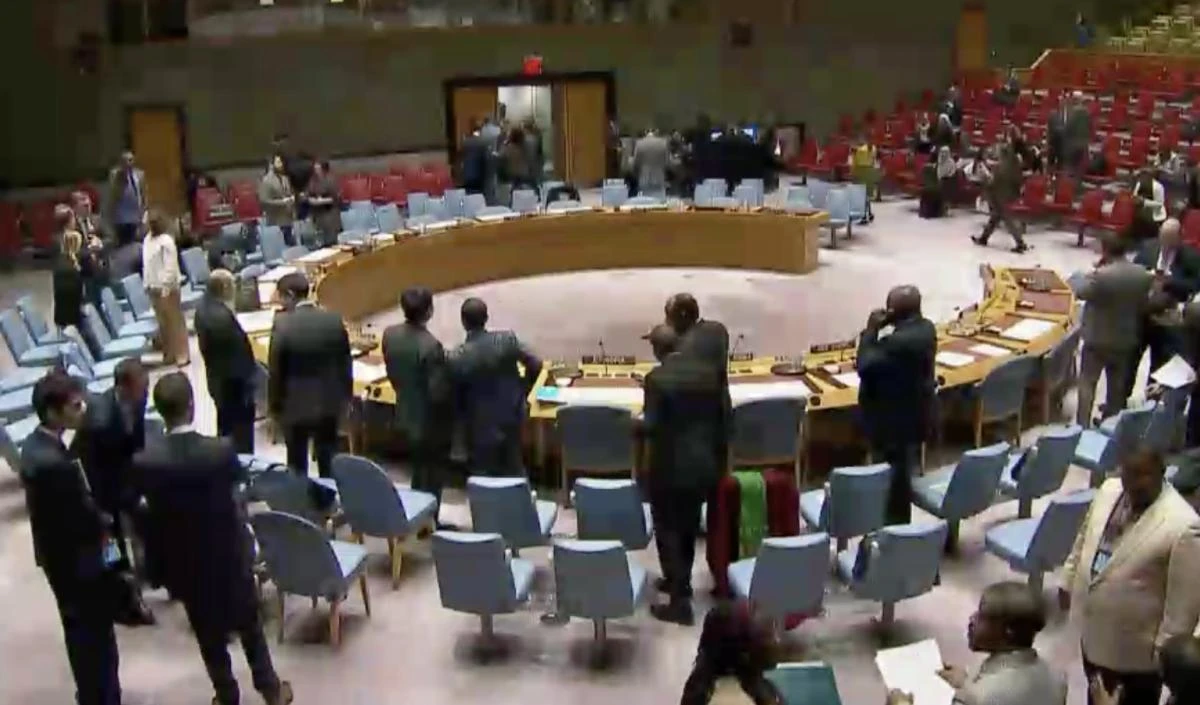 UN members prepare to vote on British-drafted resolution condemning Iran for supplying missiles to Yemen. (Screenshot)