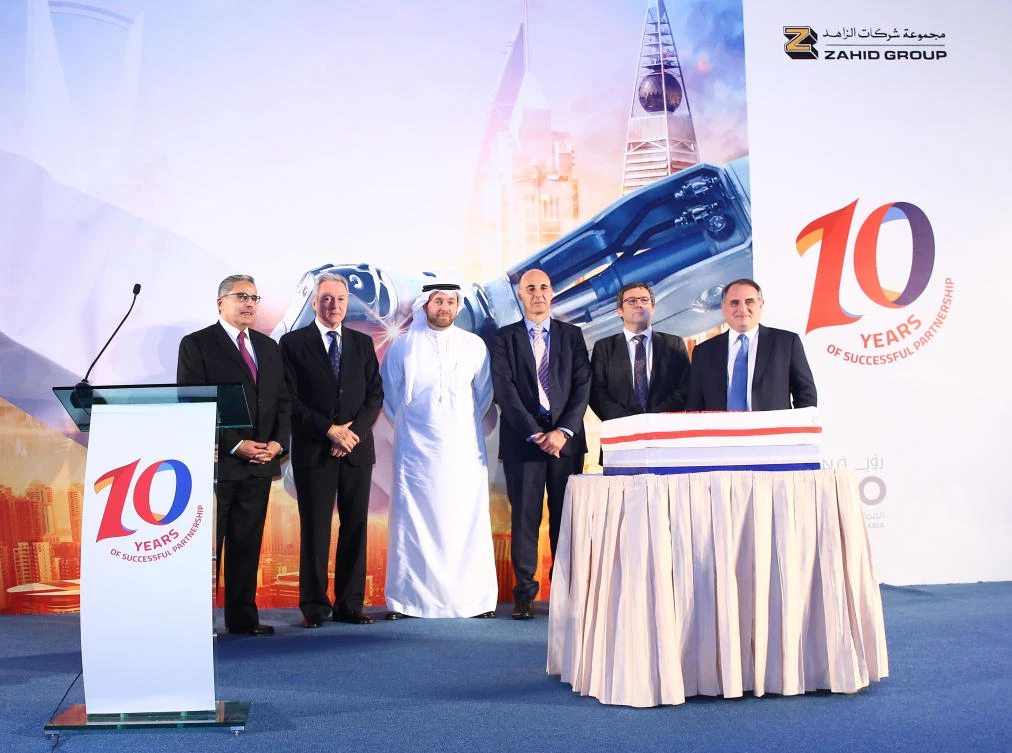 Management and stakeholders of both companies as well as various media representatives attended the event in Jeddah.