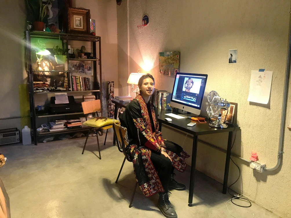 Rising Saudi artist, Ahaad Alamoudi