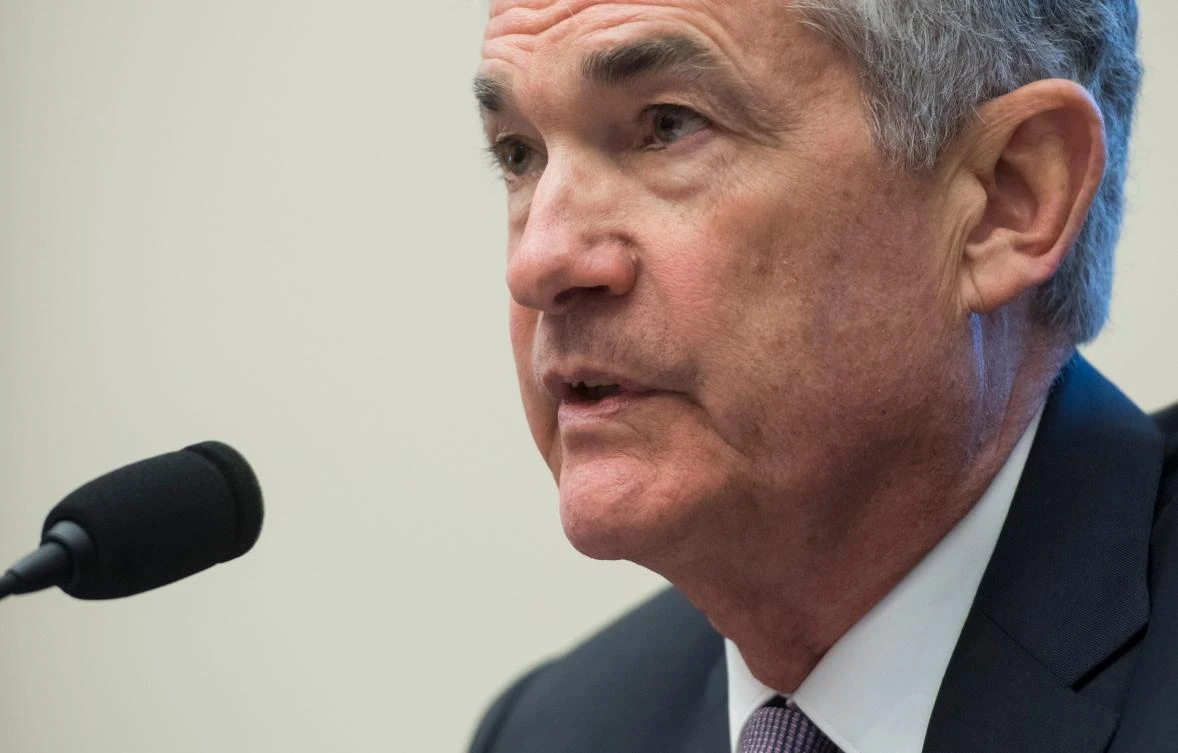 Jerome Powell, Chairman of the Federal Reserve Board, testifies during a House Financial Services Committee hearing on Capitol Hill in Washington, DC, February 27, 2018. (AFP)